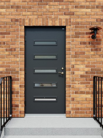 Diplomat dörr Angelica grå